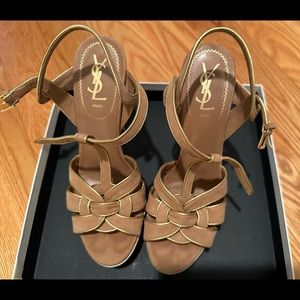 YSL Tribute - multi color suede - size 39